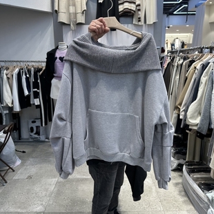 BLOOM-Q韩国直邮㊣女装新款真品人气休闲25秋冬推荐时尚卫衣