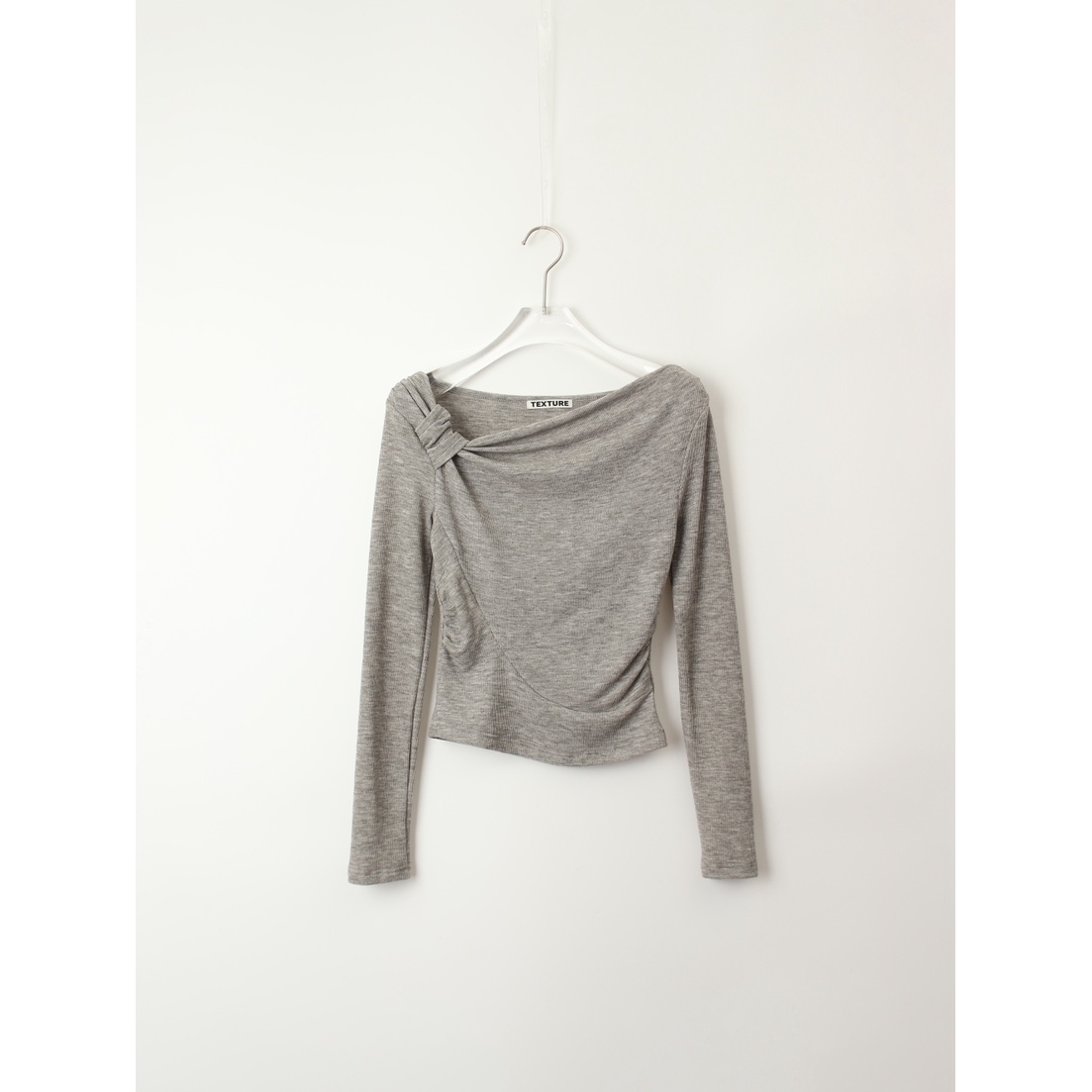 TEXTURE东大门㊣实拍女装新款热卖25秋冬真品休闲人气长袖T恤