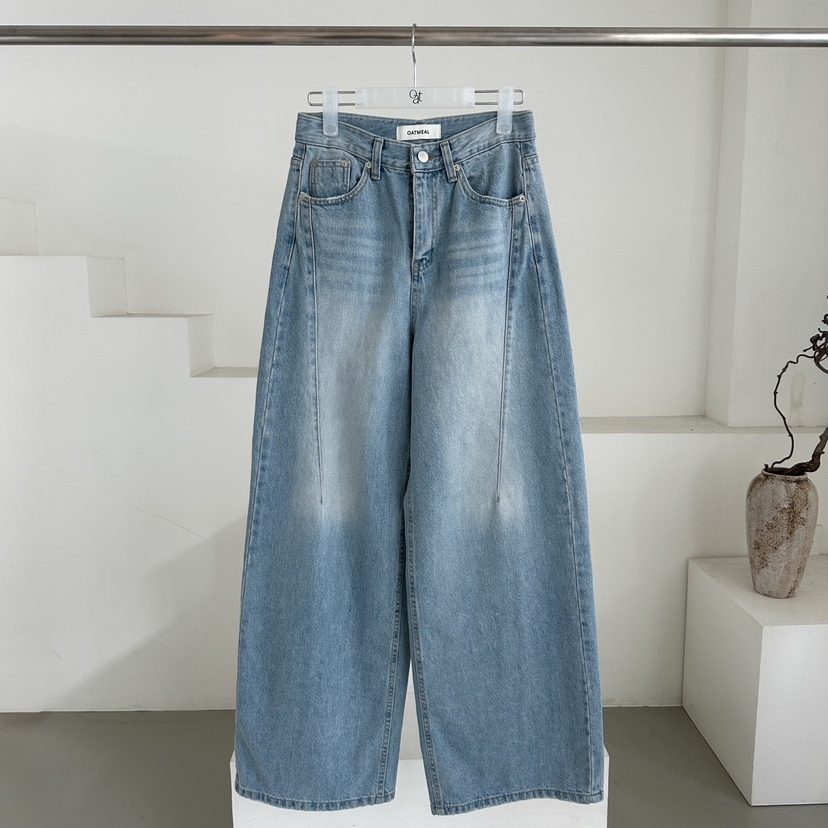 OATMEAL东大门㊣代购女士新款推荐时尚休闲人气25秋冬牛仔裤