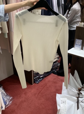 PEANUT BUTTER韩国直邮㊣女装新款休闲推荐26春夏长袖T恤褶裥