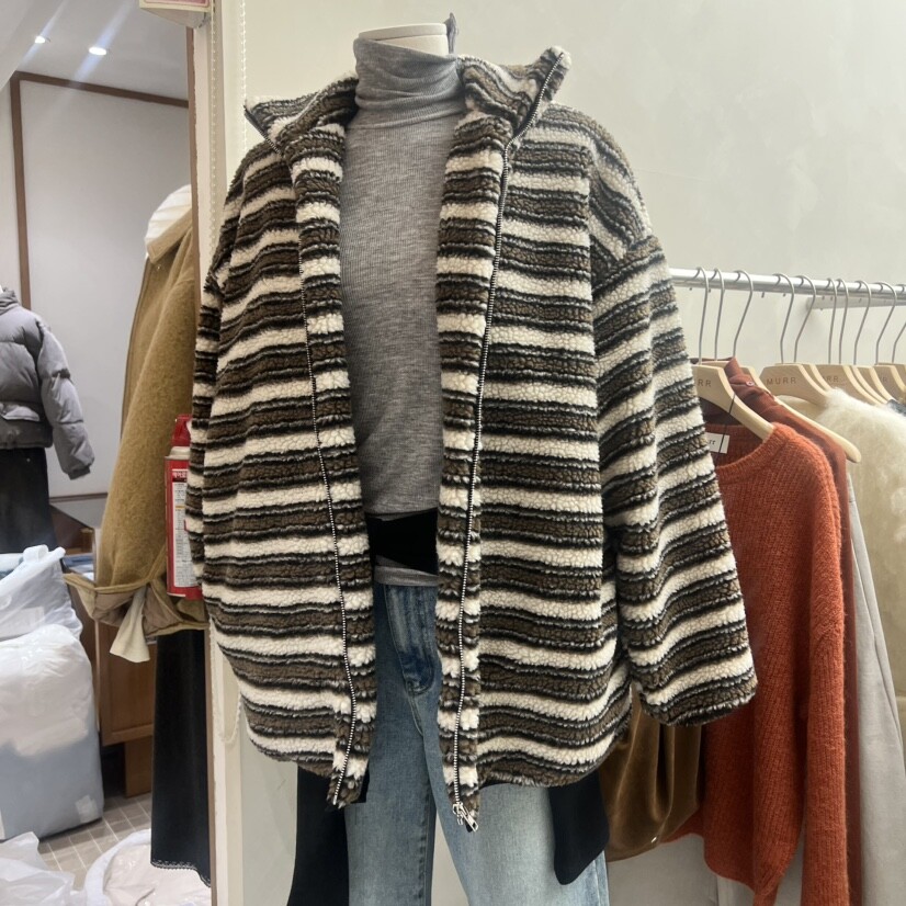 MURR韩国直邮㊣女士新品休闲推荐真品时尚人气25秋冬热卖夹克