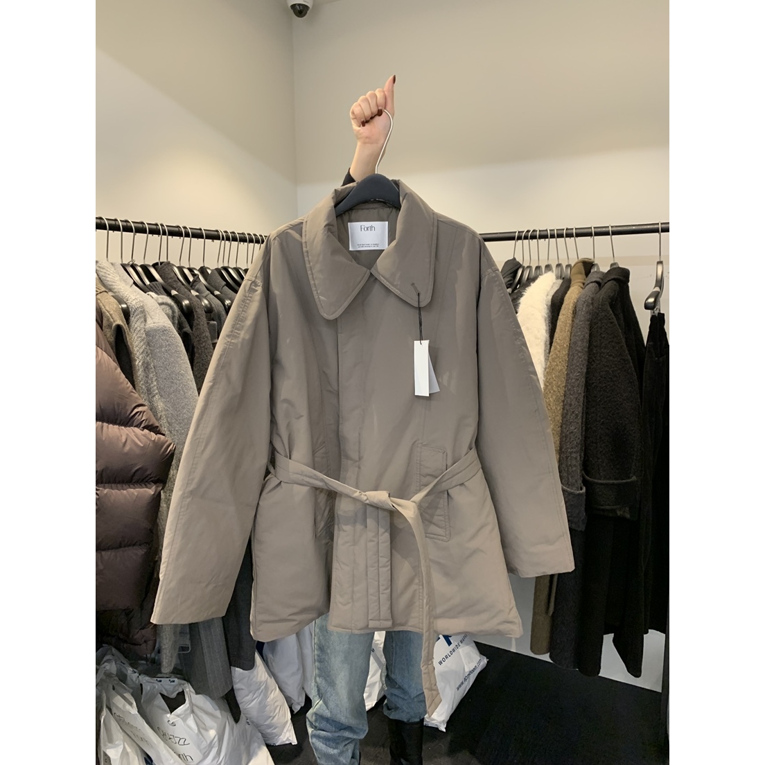 FORTH东大门㊣代购女装新款25秋冬真品休闲热卖时尚短款羽绒服