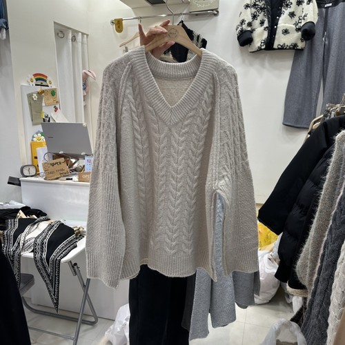 MID-LEVEL JUMP东大门㊣实拍女士新款真品25秋冬推荐毛衣