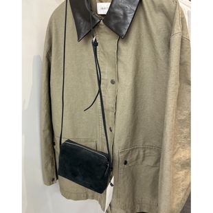 OBJECT韩国代购㊣女装新款休闲热卖25秋冬单肩斜跨包迷你包毛皮