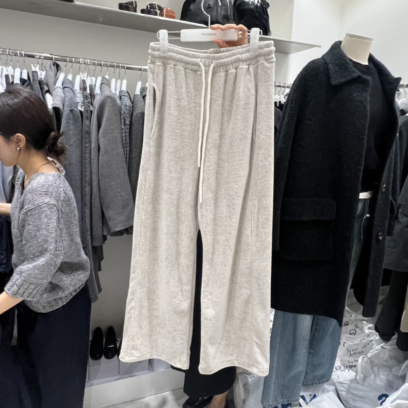 WOOD SAGE东大门㊣代购女装新品25秋冬人气时尚推荐休闲裤