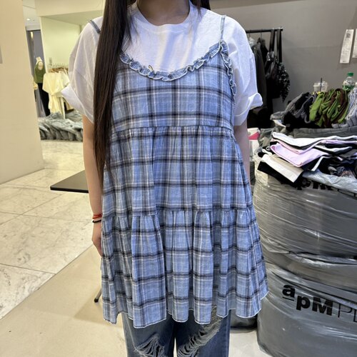 CREDITO韩国代购㊣女士新品时尚26春夏人气推荐连衣裙不含内搭