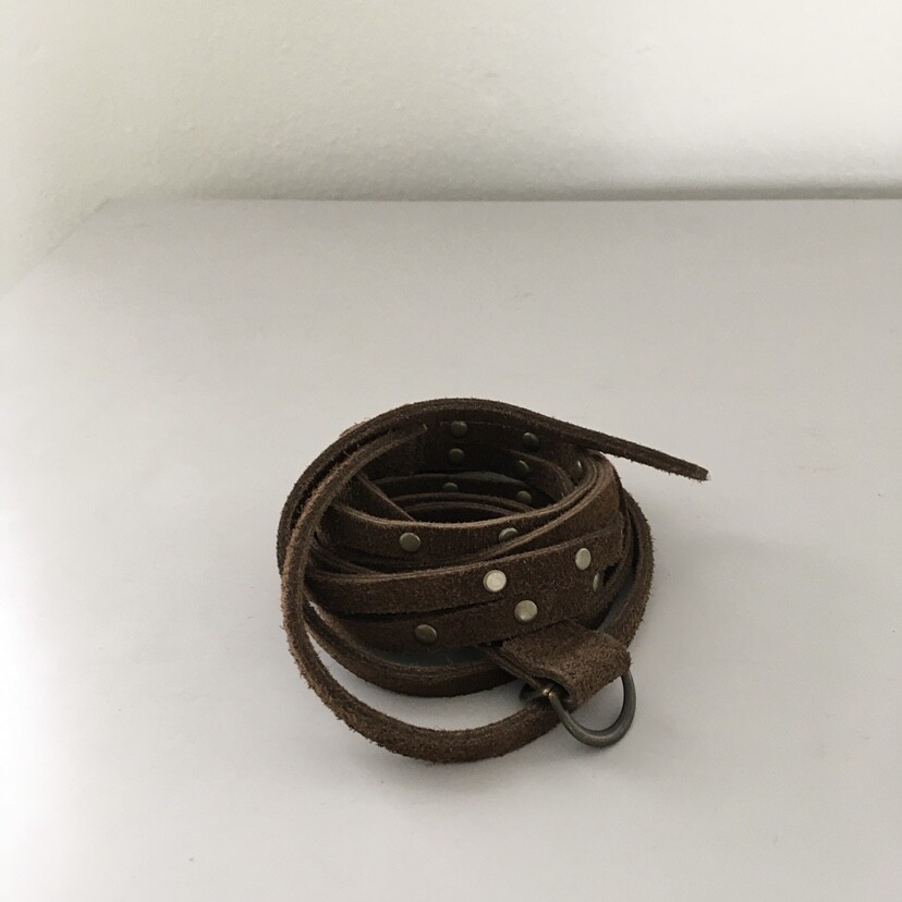 AUBE韩国东大门代购㊣女士新款人气26春夏休闲推荐腰带牛皮