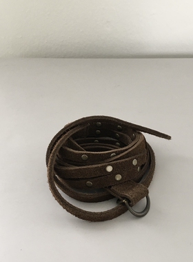 AUBE韩国东大门代购㊣女士新款人气26春夏休闲推荐腰带牛皮