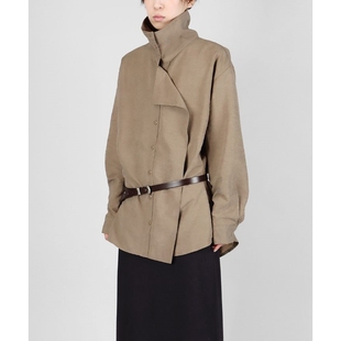 休闲25秋冬衬衫 LIVE 新款 女装 不含腰带 FOR_EVER东大门㊣代购