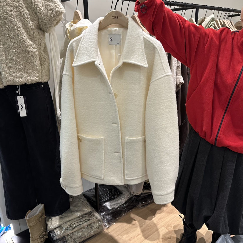 ORE韩国直邮㊣女士新品热卖真品人气时尚25秋冬休闲推荐夹克