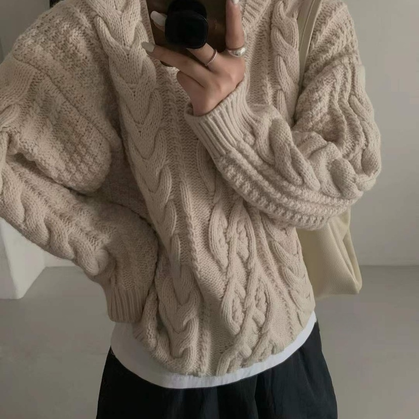 CRONG东大门㊣实拍女装新款时尚人气推荐休闲热卖真品25秋冬毛衣