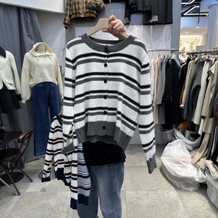 BLOOM-Q东大门㊣代购女士新品25秋冬真品推荐热卖人气针织衫