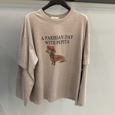 CREDITO东大门㊣代购女装新品热卖推荐人气时尚长袖T恤春款