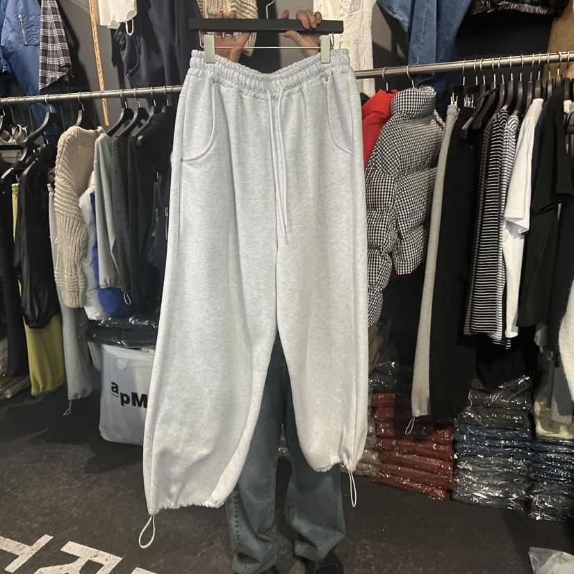 PROJECT ELF/ELF-L东大门㊣代购女装新款时尚休闲裤内里绒皮革