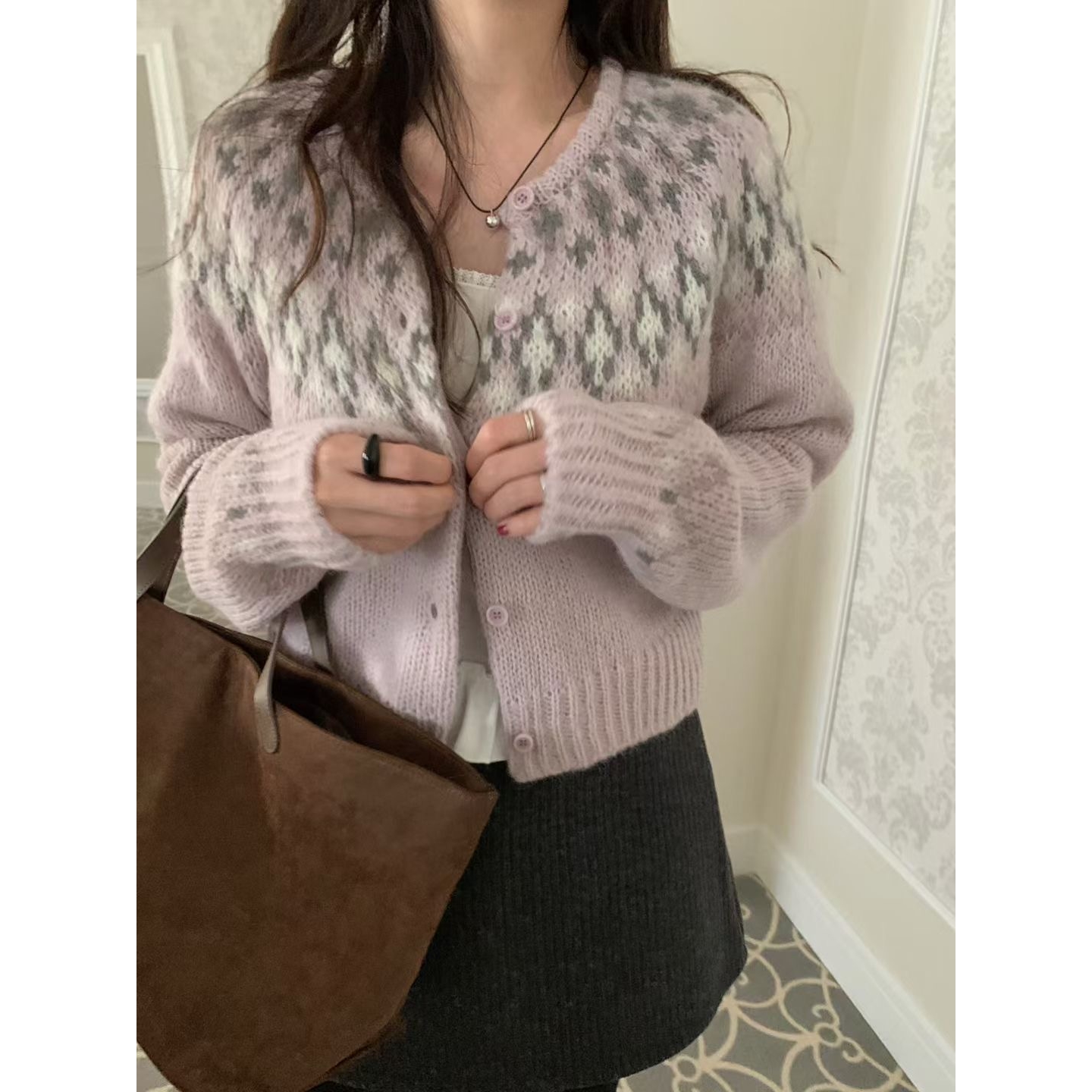 pretty young thing东大门㊣代购女装新品热卖针织衫羊毛衫