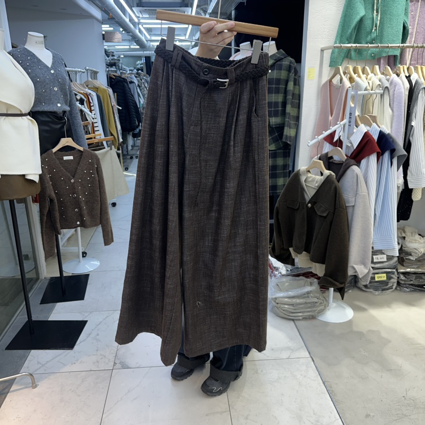 LULULALLA东大门㊣代购女装新款热卖推荐人气休闲裤不含腰带