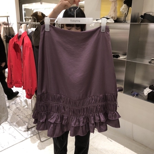 TEMPTING东大门㊣代购女士新款真品25秋冬休闲半身裙中短裙