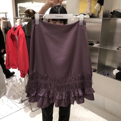 TEMPTING东大门㊣代购女士新款真品25秋冬休闲半身裙中短裙