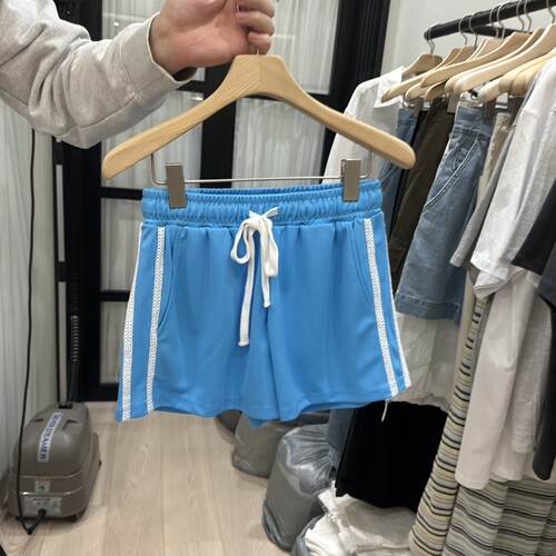 NOTTINGHAM/AVECNOUS/MODEST韩国代购㊣女士新款休闲短裤蕾丝