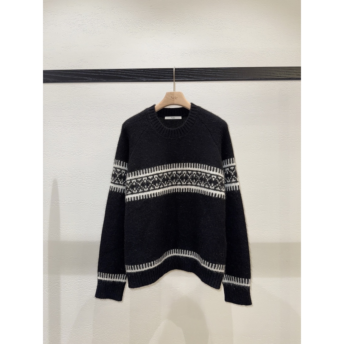 NDE东大门㊣代购女士新款真品时尚25秋冬休闲推荐人气毛衣羊毛