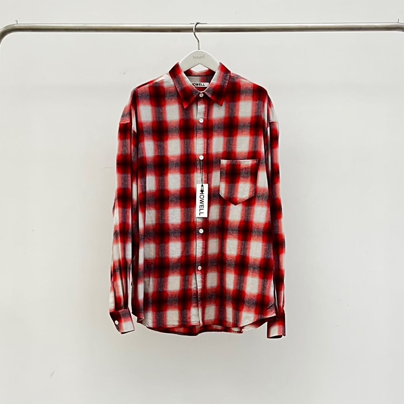 HOWELL东大门㊣实拍女装新款推荐人气休闲热卖时尚衬衫格纹