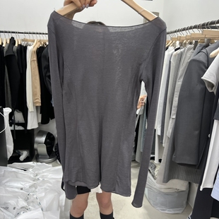 MOMENT韩国直邮㊣女装 休闲26春夏长袖 新款 热卖 T恤 时尚 RECOVER