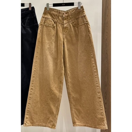 FIFO韩国代购㊣女士新品25秋冬人气时尚真品牛仔裤不含腰带