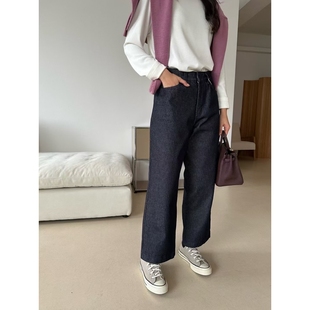 休闲真品牛仔裤 人气时尚 不褪色 ot东大门㊣实拍女士新品 KIND