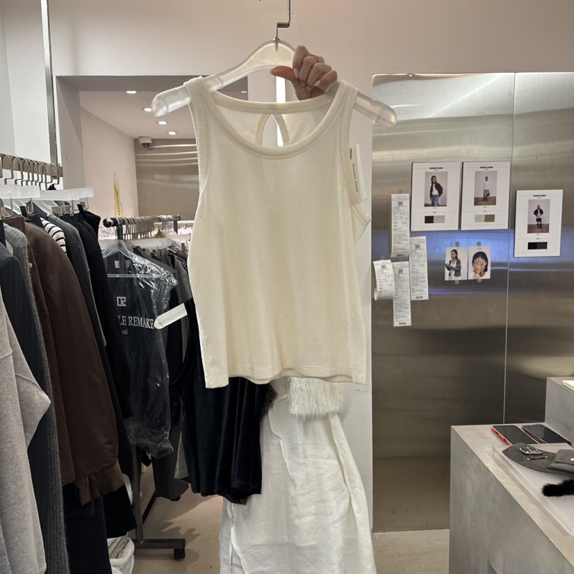 WEARABLE韩国直邮㊣女装新款人气时尚25秋冬吊带背心天鹅绒