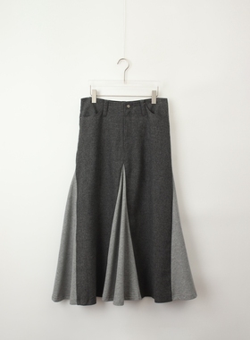 TEXTURE东大门㊣直邮女装新品人气时尚25秋冬推荐休闲真品长裙