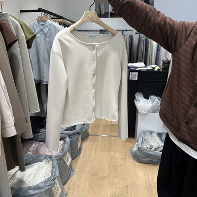 aube nunt㊣东大门实拍女装新品推荐26春夏时尚热卖长袖T恤