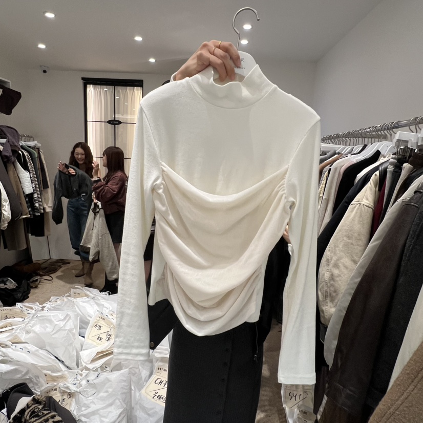 VENIR-a韩国代购㊣女士新款热卖真品人气25秋冬休闲长袖T恤