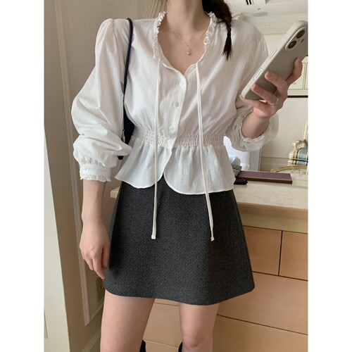 MELLOUNGE-2件起韩国东大门代购㊣女士新款热卖时尚休闲衬衫