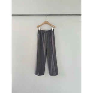 GATE韩国直邮㊣女装 休闲裤 新品 热卖 天鹅绒羊毛 真品推荐 2ND