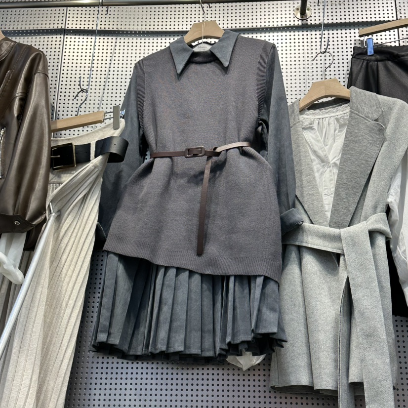 BLOOM-Q韩国直邮㊣女士新品25秋冬真品热卖套装含腰带套装