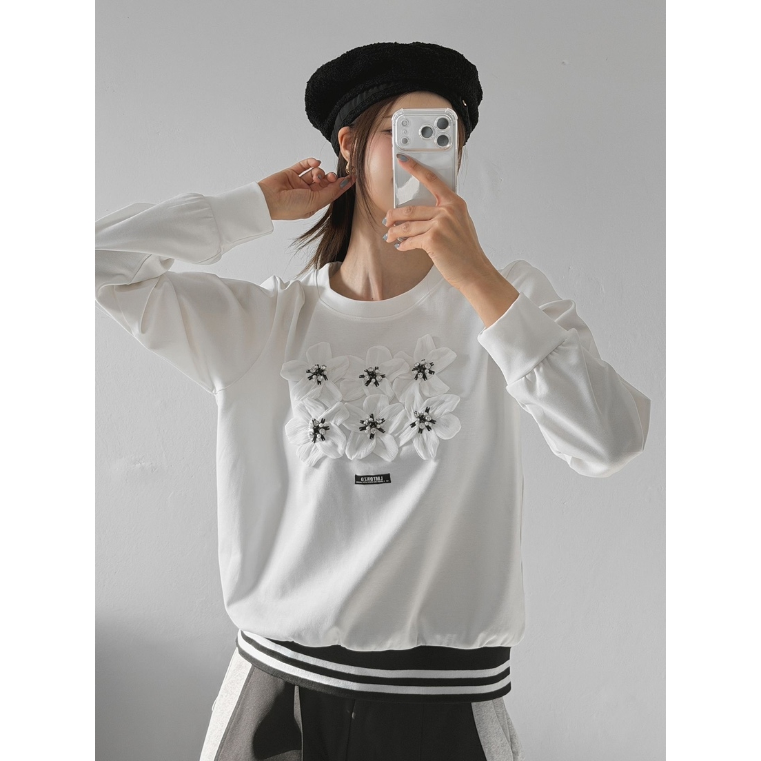 iaAn东大门㊣代购女士新款休闲25秋冬时尚真品推荐热卖卫衣