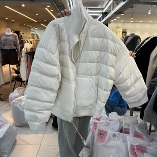 SAGE BRUSH东大门㊣代购女装新品真品短款羽绒服填充双面鸭绒