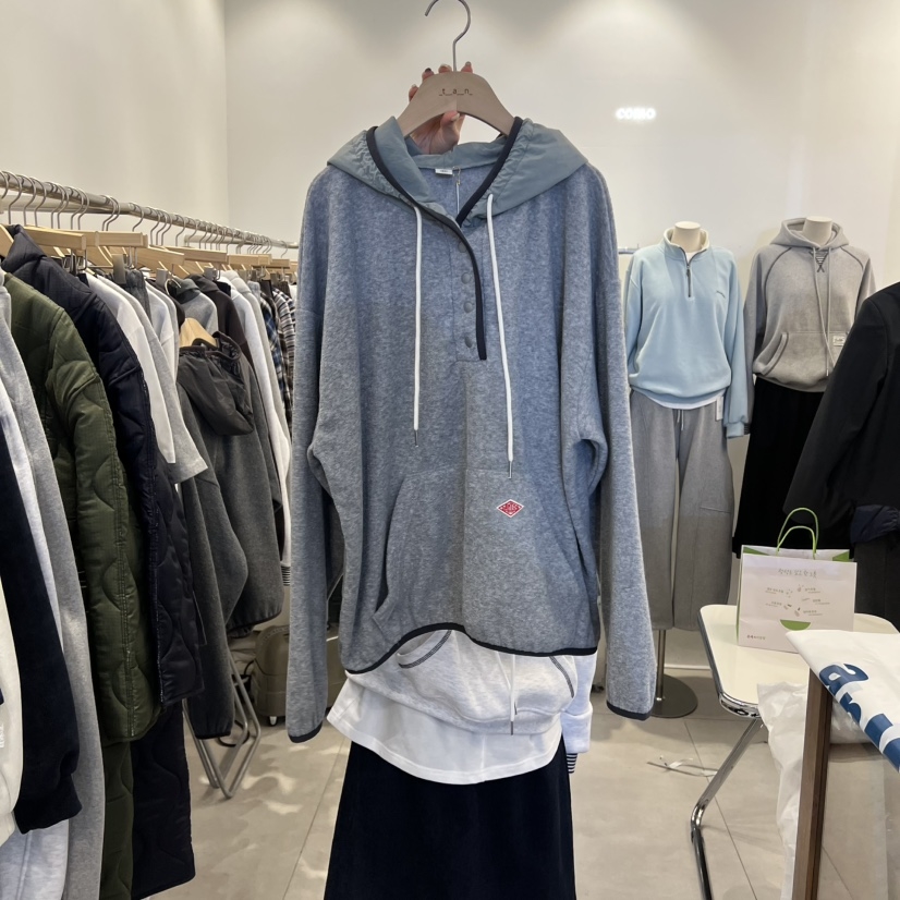 tan-COMO东大门㊣实拍女装新款时尚25秋冬推荐真品人气卫衣