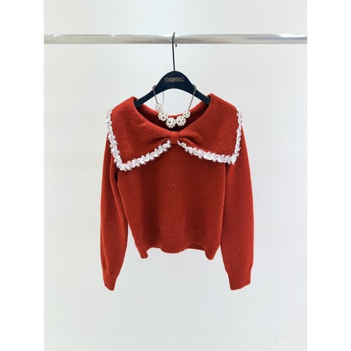 CORAL东大门㊣实拍女士新品人气热卖25秋冬休闲针织衫不含饰品