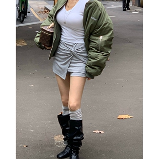 ㊣女士新品 L韩国代购 CITE 人气时尚 25秋冬真品裙裤 热卖 REVE