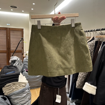 GILLI东大门㊣实拍女士新品真品推荐热卖休闲25秋冬裙裤灯心绒