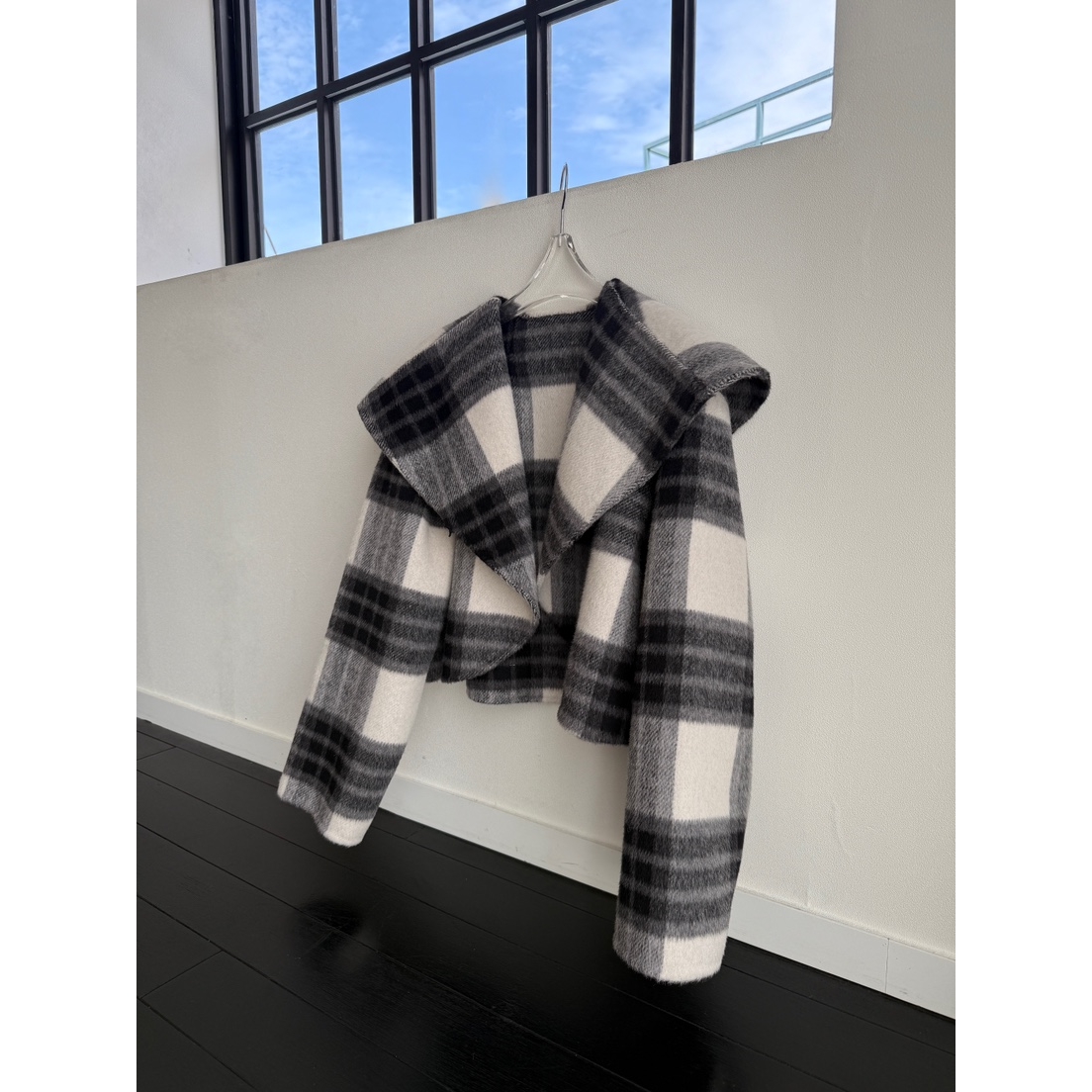 LAVIEU东大门㊣实拍女装新品25秋冬推荐热卖人气短款大衣手工