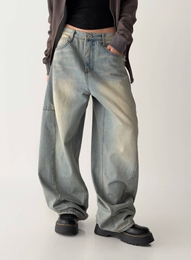 STYLE LAB韩国代购㊣女士新品时尚热卖休闲推荐真品牛仔裤