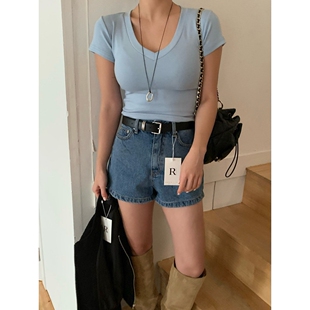 REVE L东大门㊣实拍女士新款 真品推荐 休闲25秋冬T恤 CITE