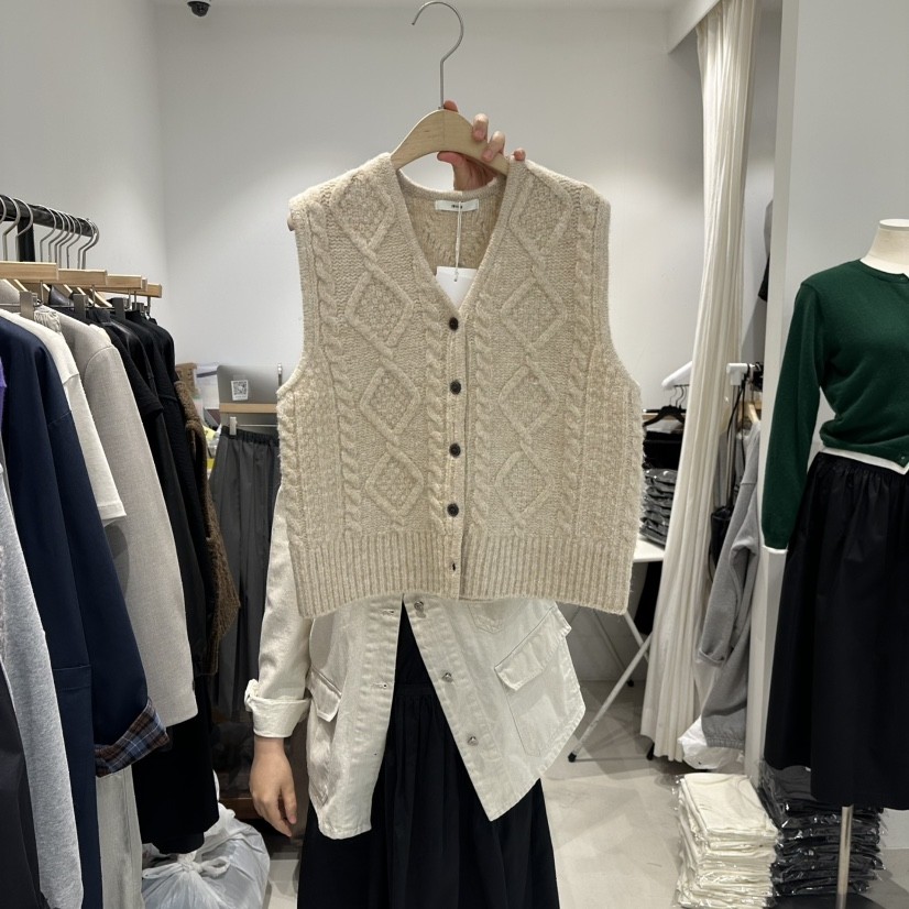 IRVINE韩国直邮㊣女装新品推荐真品人气25秋冬时尚热卖马甲