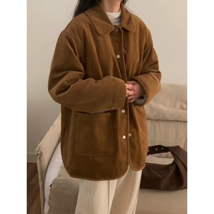 棉服灯芯绒 人气真品25秋冬休闲短款 LURE韩国直邮㊣女装 新款