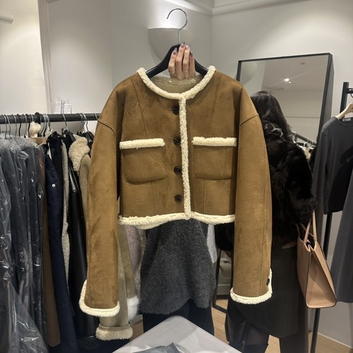 aube nunt韩国直邮㊣女装新品25秋冬时尚人气休闲夹克里外穿