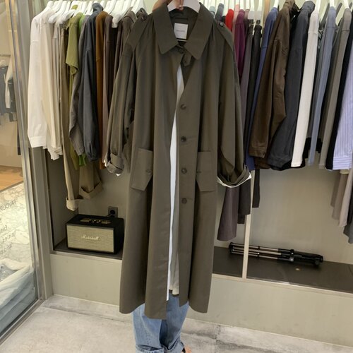 FAVE/FAVOURITE东大门直邮㊣女士26秋季新品休闲长款风衣含腰带