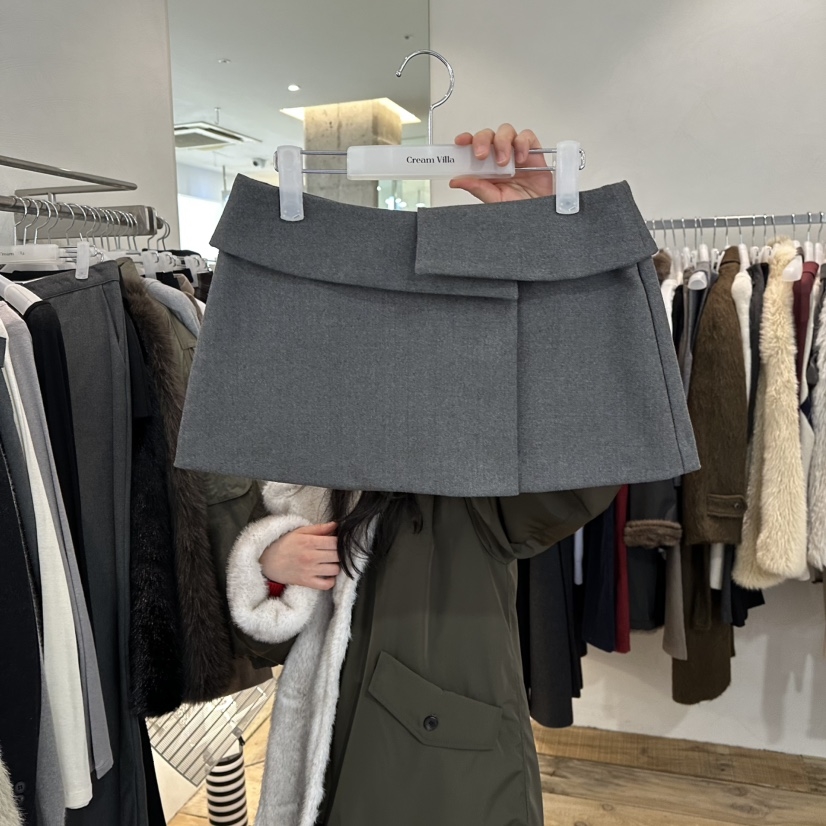 CREAMVILLA东大门㊣代购女士新品人气真品休闲热卖推荐短裙