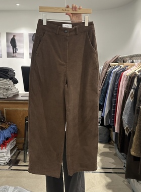 ACKER东大门㊣直邮女装新品推荐真品人气休闲休闲裤内里绒羊毛